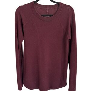 Lululemon Merlot Sweater Tunic Size 6